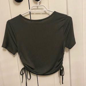 pseudio cinched t shirt